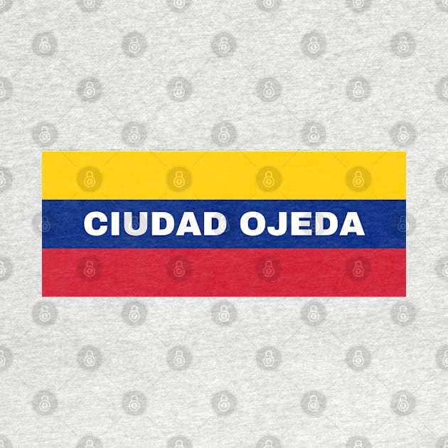 Ciudad Ojeda City in Venezuelan Flag Colors by aybe7elf